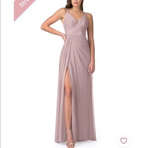 Azazie bridesmaid dress vintage mauve